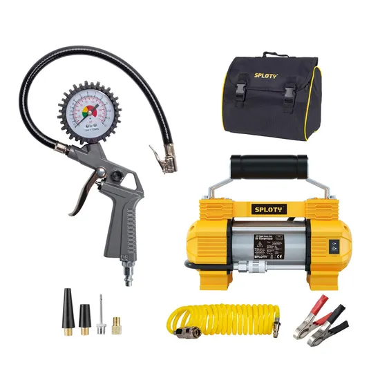 12 V Rapid Heavy Duty Air Compressor Portable Air Compressor Auto Car Bike Tire Inflator Pump Electric 170 Psi