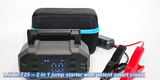 8800mAh Power Bank Car Jump Starter with Tire Inflator Car Air Pump Compressor