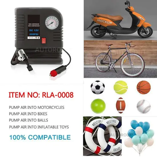 Smart Connect Tyre Inflator for Cars & Trucks Mini 12V Tire Inflator 