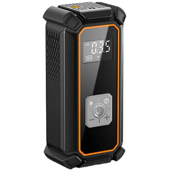 12V 6000mAh Vehicle Emergency Tools Car Tire Inflator Tyre Air Compressor Pump 