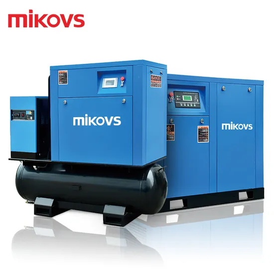 High Efficiency All in One Smart Silent Screw Air Compressor with 300L 340L 410L Air Tank 