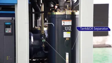 Hot Sale Screw Air Compressor (SCR20EPM Series) Unique Designed Duel Layer Oil Cooled Pm Motor High Efficieny Ariend 