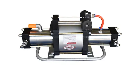 Natural Gas Vehicle Nitrous Oxide N20 Pressurization Test System Air Driven Single Action 10: 1 Ratio Gas Automatic Booster Pump 