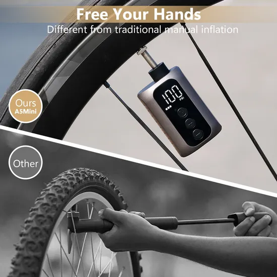 Easy Carry Tire Pumps Cycle Pump Smart Inflator 