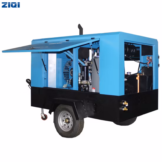 W3.2/7 &nbsp;Diesel Drive 7bar Air Compressor For Jack hammer