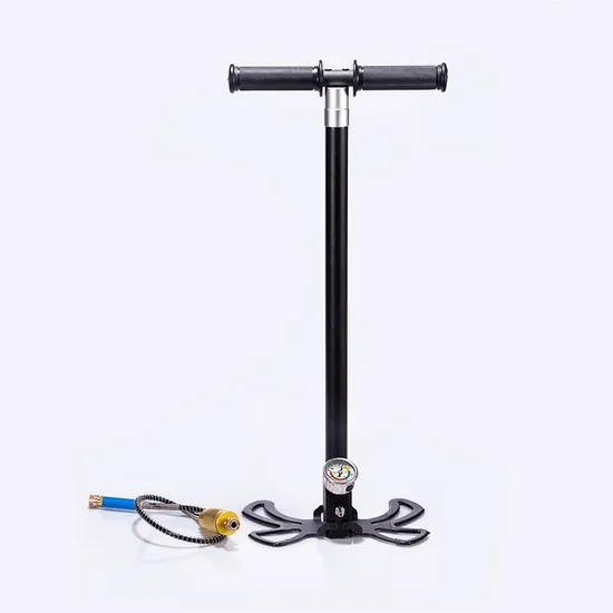 30/40MPa 4500/6000 Psi High Pressure Pcp Hand Pump Motorcycle Tire Air Pump 4 Stage Car Tire Air Pump with Gauge 