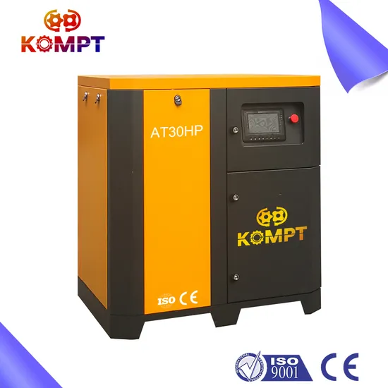 Industrial IP54 Smart Control Pm VSD 15kw Energy Saving Screw Air Compressor 