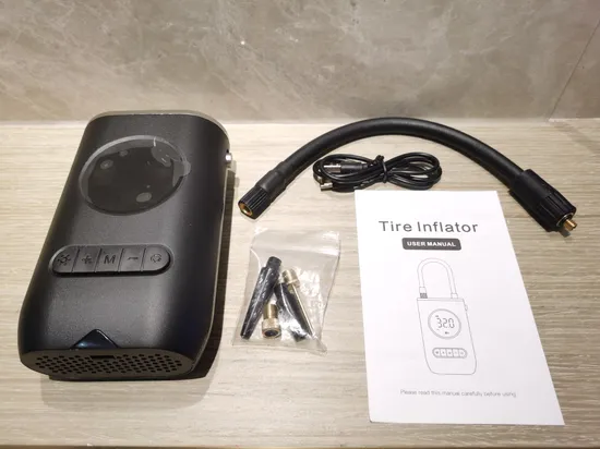 Upgrade 20000 mAh Air Pump Tire Inflator Portable Air Compressor for Car 150 Psi Electric Tire Inflation Cordless Tire Pump 