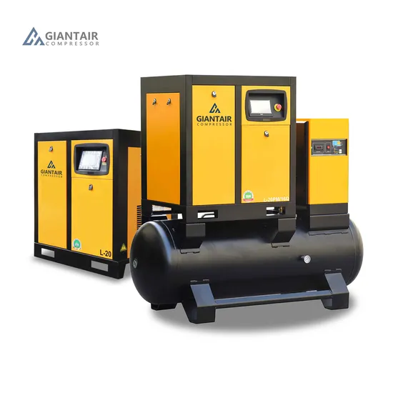 11kw 15HP All in One Smart Silent Combination Air Compressor Industrial Electric Rotary Screw Compressors 