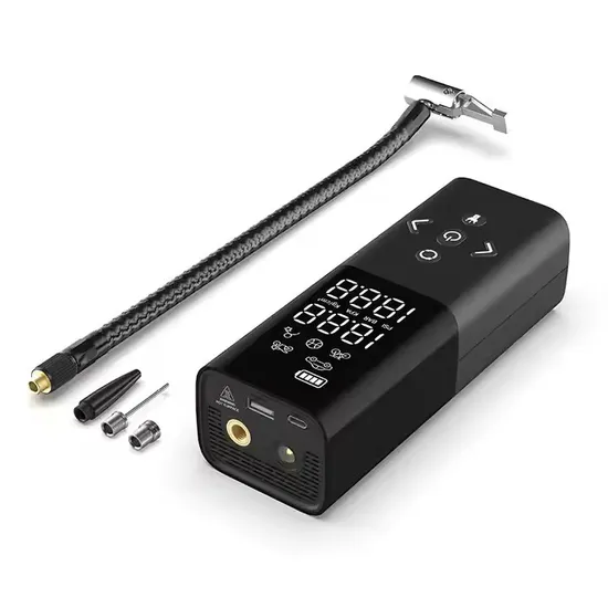 Electric Bicycle Pump Inflator Air Compressor Cordless Super Inflation Vehicle Tool for Bicycle Motorbike Car Ball Car Pump 