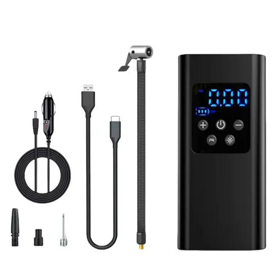 4000mAh 150psi Portable Digital Display ABS Tire Inflator Electric Car Air Pump Tire Inflator Pump for Car Bike Motorcycle Ball 