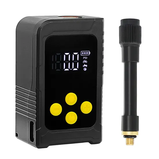 Njbvision Mini Size Air Pump, Wireless Pump for Vehicles, Balls 