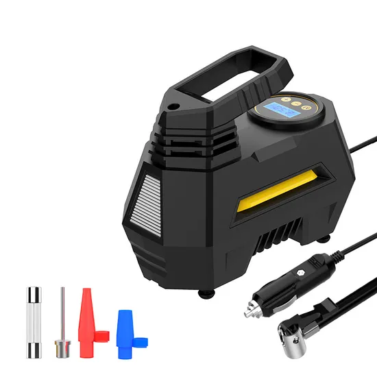 Customized Corded DC 12V 150psi Electric Digital Air Compressor Pump Portable Smart Emergency Car Tyre Tire Inflators 