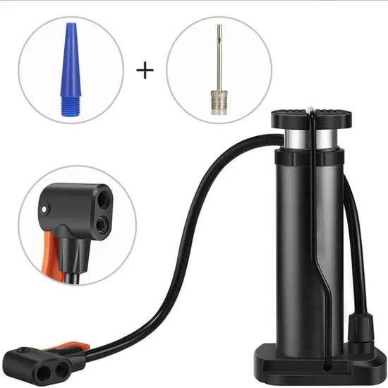 Aluminium Tire Pumps Cycle Pump Mini Air Bicycle Hand Smart Pump 