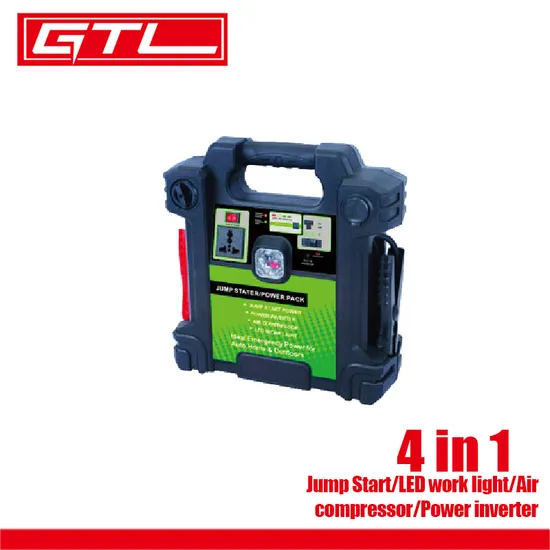 4 in 1 Jump Starter LED Work Light/Air Compressor/Power Inverter (48220001) 