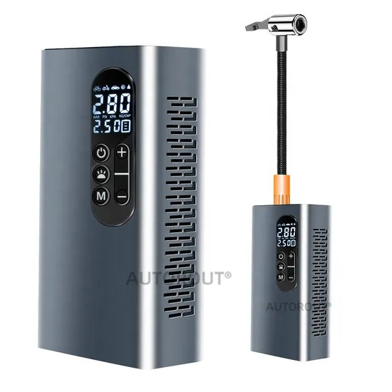 Smart Phone Charger Factory DC 12V 150psl Portable Electric Tire Inflator 