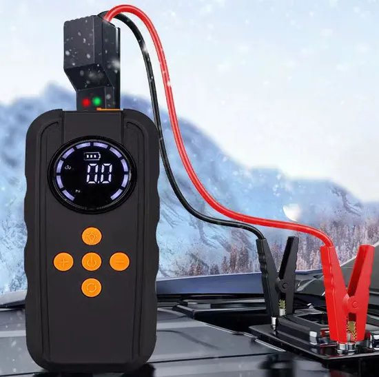 Portable Emergency Power Supply 12V Vehicle Tools Jump Starter with Air Pump Tire Inflator 