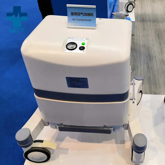 Mediccal Air Oxygen Compressor for Ventilator and Hfnc 